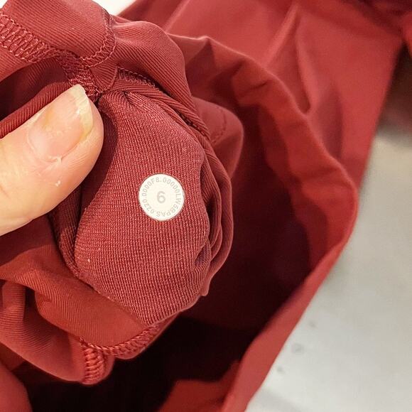 Lululemon Wunder Under High-Rise Leggings 25" Full-On Luxtreme Chianti Red 6 - Picture 3 of 11